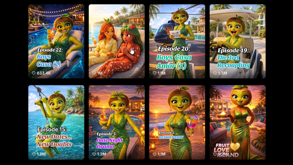 Fruit Love Island 多集封面拼图