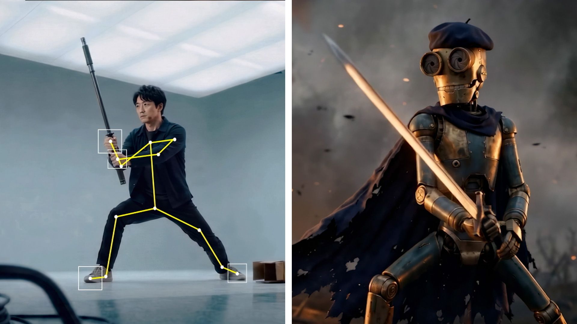 Autodesk Flow Studio 动作捕捉与角色画面