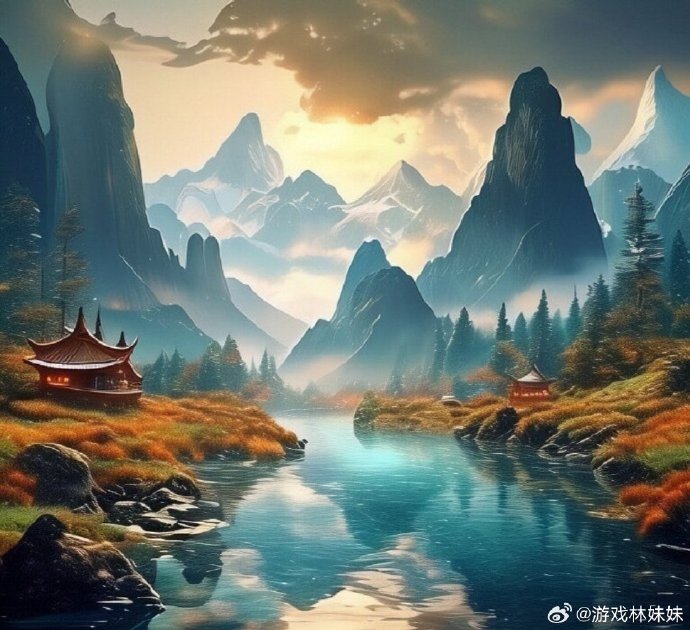 AI 短剧月下之臣宣传图